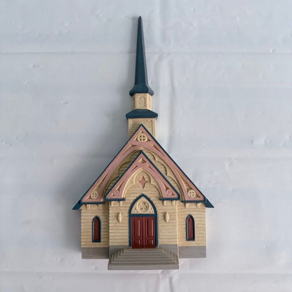 HOMCO Church Home Interiors Molded Plastic Wall Decor Plaque Cottagecore Granny